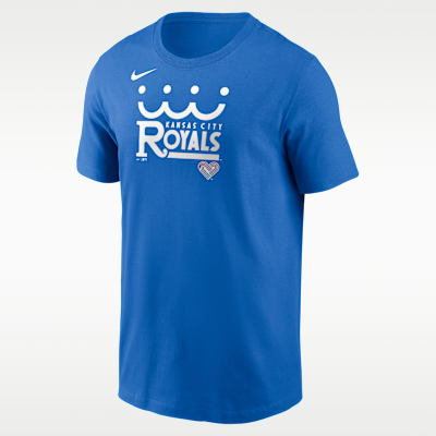 Kansas City Royals City Connect Wordmark Men's Nike MLB T-Shirt